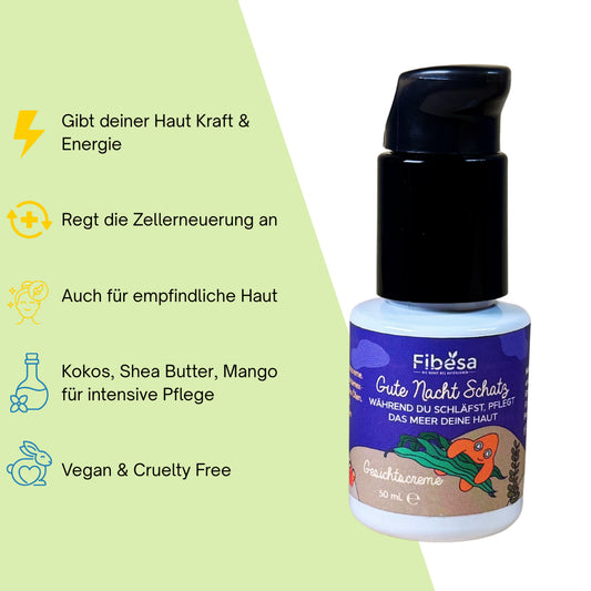 Gute Nacht Schatz - Regenerierende Nachtcreme mit Meeresalgen & Pflanzenölen (50 ml)