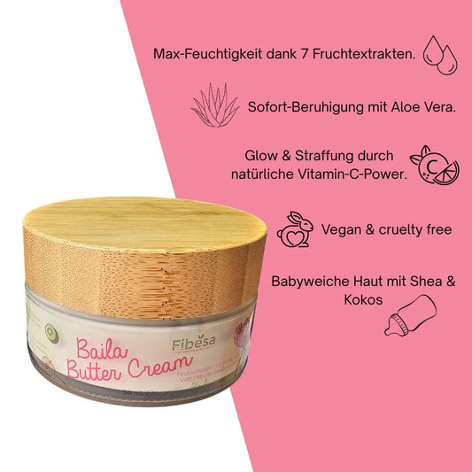 Baila Butter Cream - Feuchtigkeit, die deine Haut vor Freude tanzen lässt (90 ml)