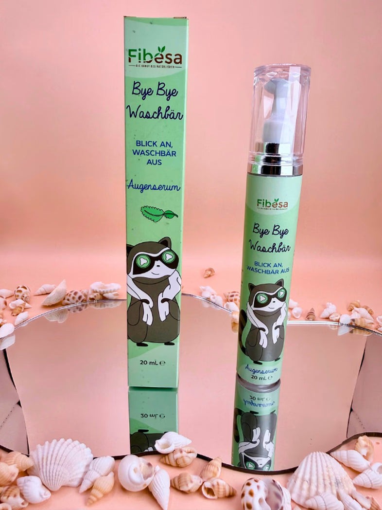 Bye Bye Waschbär – Augenserum mit Frischekick & Feuchtigkeit (20 ml) - Fibesa GmbH